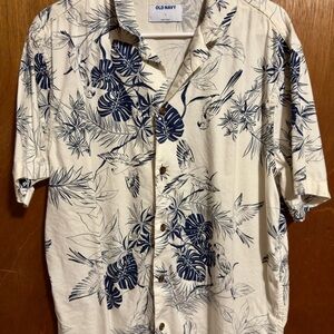 Men’s Old Navy Floral Hawaiian Shirt